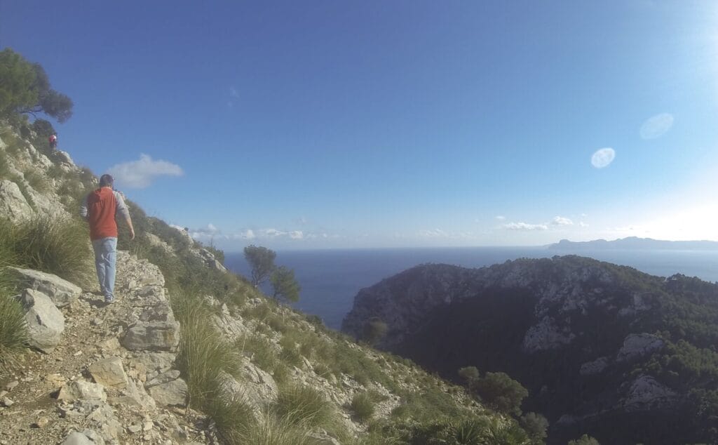 hiking in alcudia